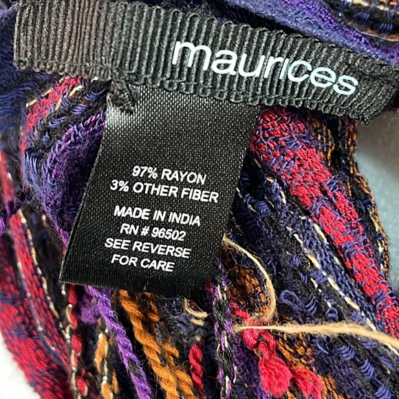 ALESSANDRA BACCI FIRENZE WOOL HAT Made in Italy BUNDLE MAURICES SCARF - Picture 10 of 10